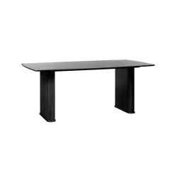 LykkeHome Eettafels|Nita Eettafel zwart deens ovaal 190cm