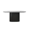 LykkeHome Eettafels|Nita Eettafel zwart ovaal 180cm