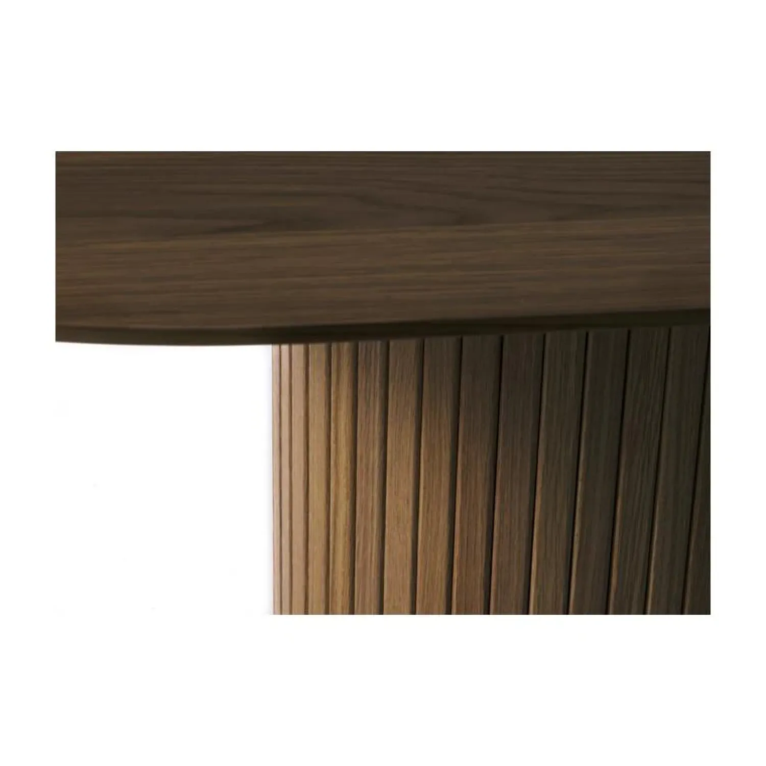 LykkeHome Eettafels|Nita ovale uitschuifbare eettafel donkerbruin 180-230cm