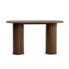 LykkeHome Sidetables|Nita Sidetable Donkerbruin 130cm