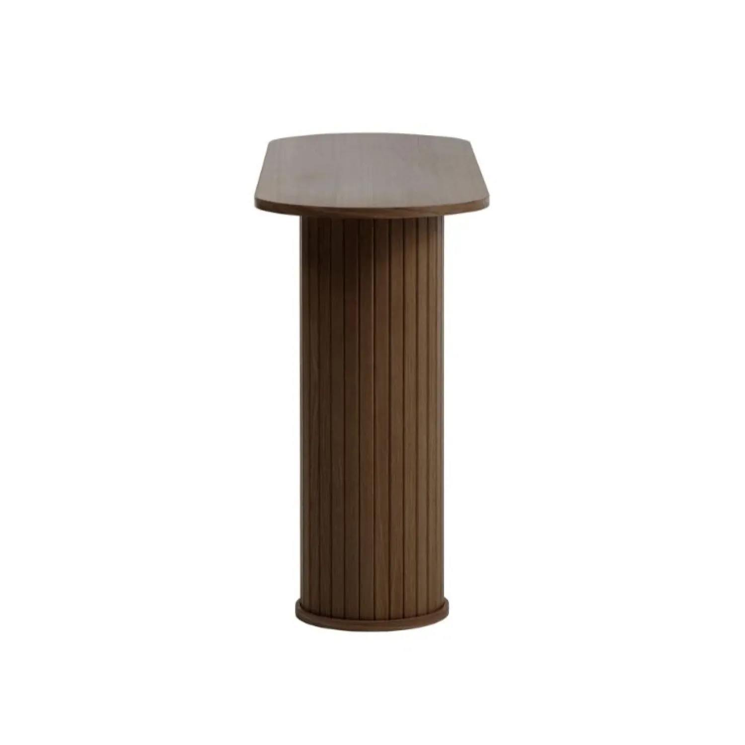 LykkeHome Sidetables|Nita Sidetable Donkerbruin 130cm