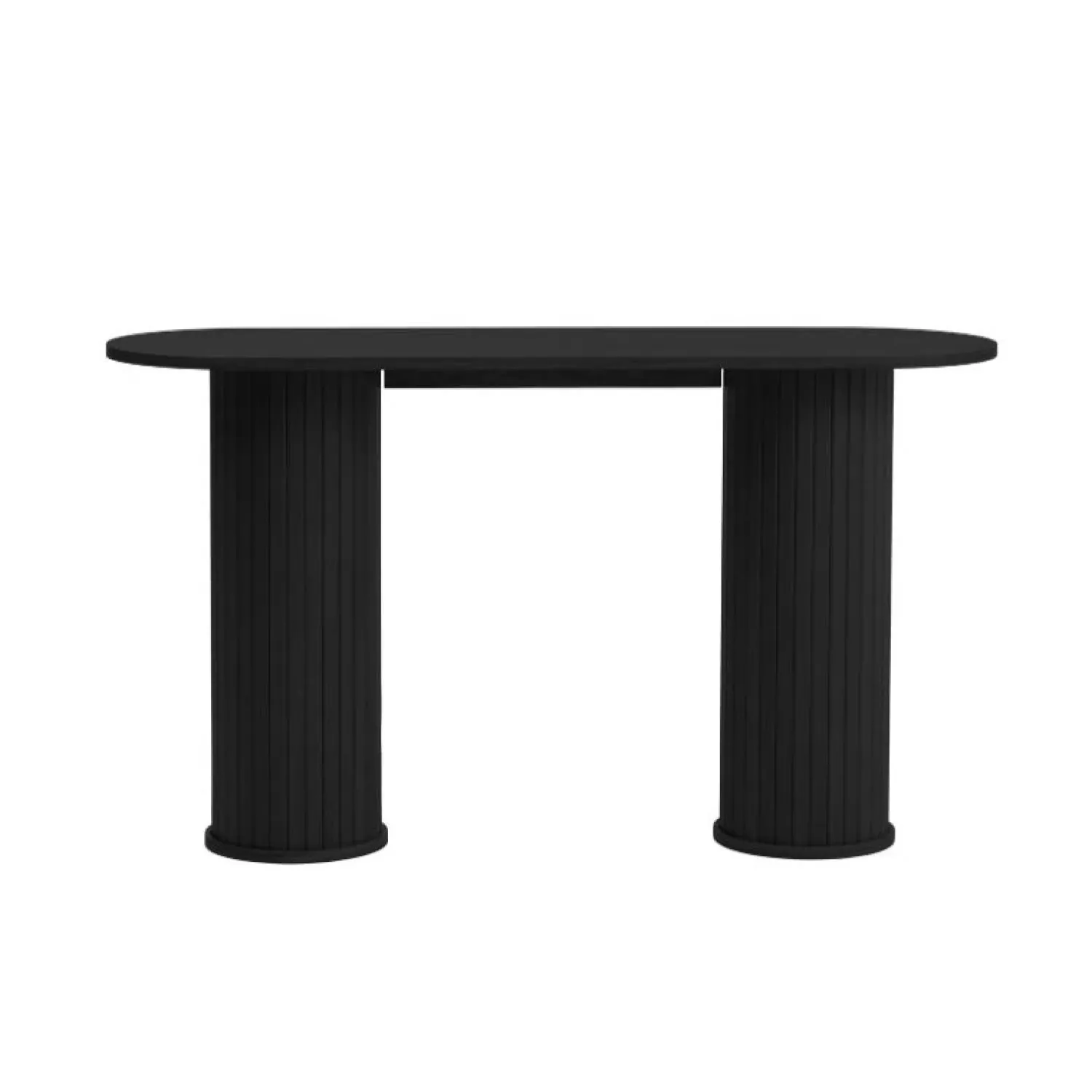 LykkeHome Sidetables|Nita Sidetable Zwart 130cm