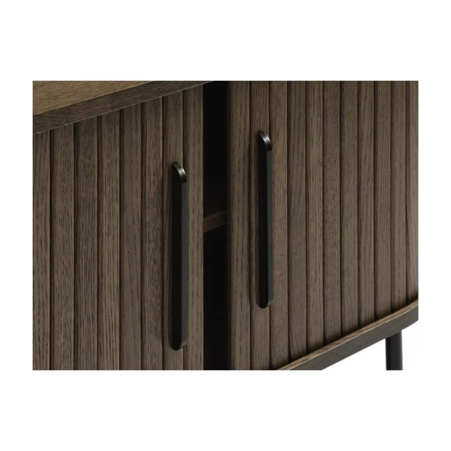 LykkeHome Industriele Kasten|Tv Meubels|Nita TV meubel donkerbruin 120cm