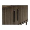 LykkeHome Industriele Kasten|Tv Meubels|Nita Tv meubel donkerbruin 180 cm