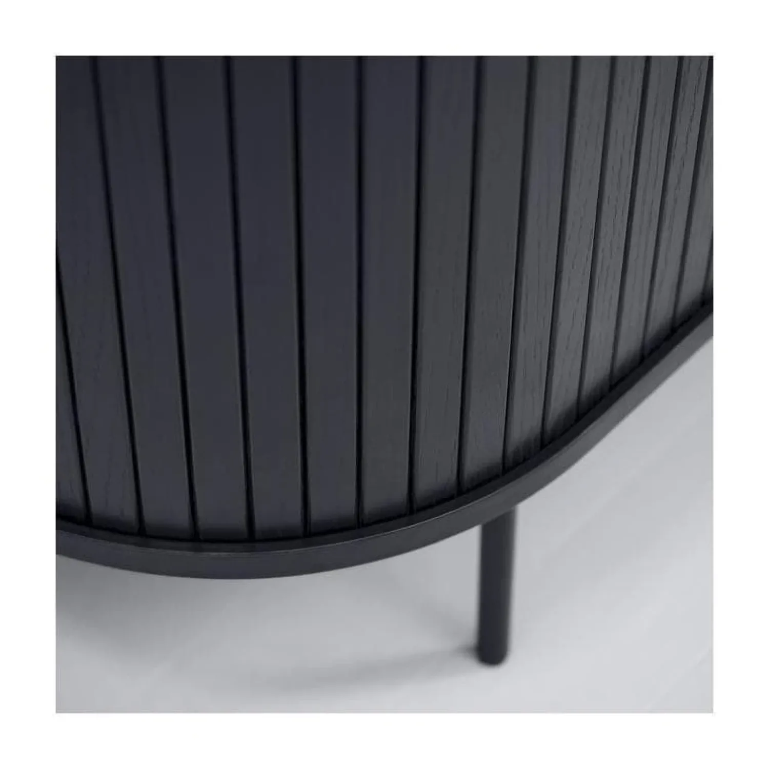 LykkeHome Industriele Kasten|Tv Meubels|Nita TV meubel zwart 120cm