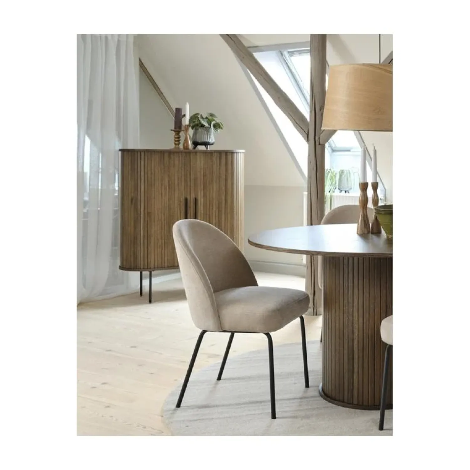 LykkeHome Wandkasten|Industriele Kasten|Nita wandkast donkerbruin 100cm