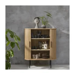 LykkeHome Wandkasten|Industriele Kasten|Nita wandkast naturel 100cm