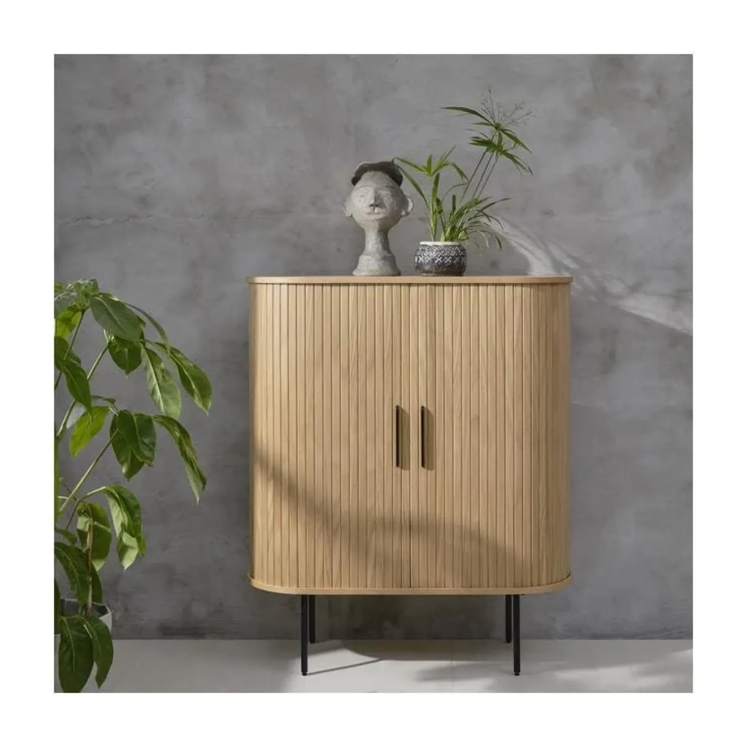 LykkeHome Wandkasten|Industriele Kasten|Nita wandkast naturel 100cm