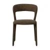 WOOOD Eetkamerstoelen|Noble Eetkamerstoel Donkerbruin Melange