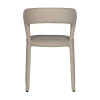 WOOOD Eetkamerstoelen|Noble Eetkamerstoel Leerlook Beige