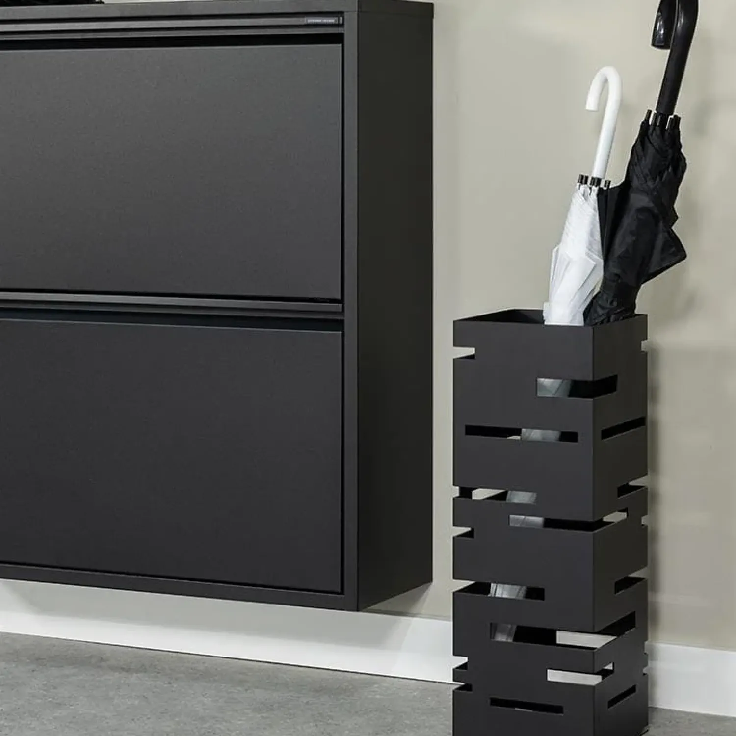 Redin Design Overig|Noir Parapluhouder Zwart metaal