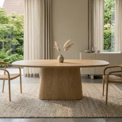 Eleonora Eettafels|Nola Eettafel naturel 200 cm