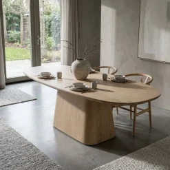 Eleonora Eettafels|Nola Eettafel naturel 250 cm