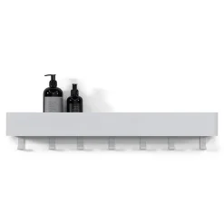 Redin Design Kapstokken|Nolan 7 Wandkapstok Wit 72cm