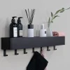 Redin Design Kapstokken|Nolan 7 Wandkapstok Zwart 72cm