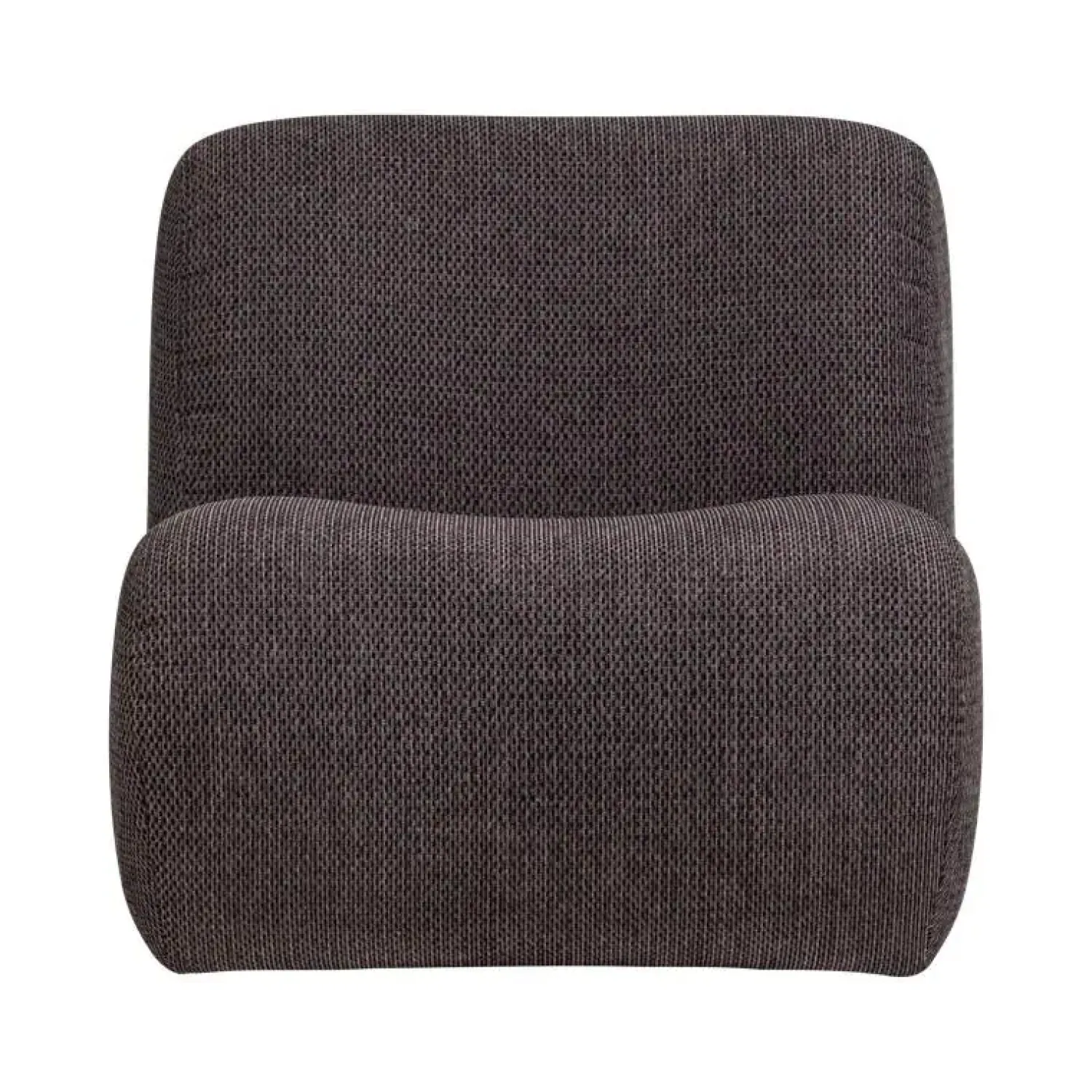 WOOOD Fauteuils|Nomu Fauteuil chenille Antraciet