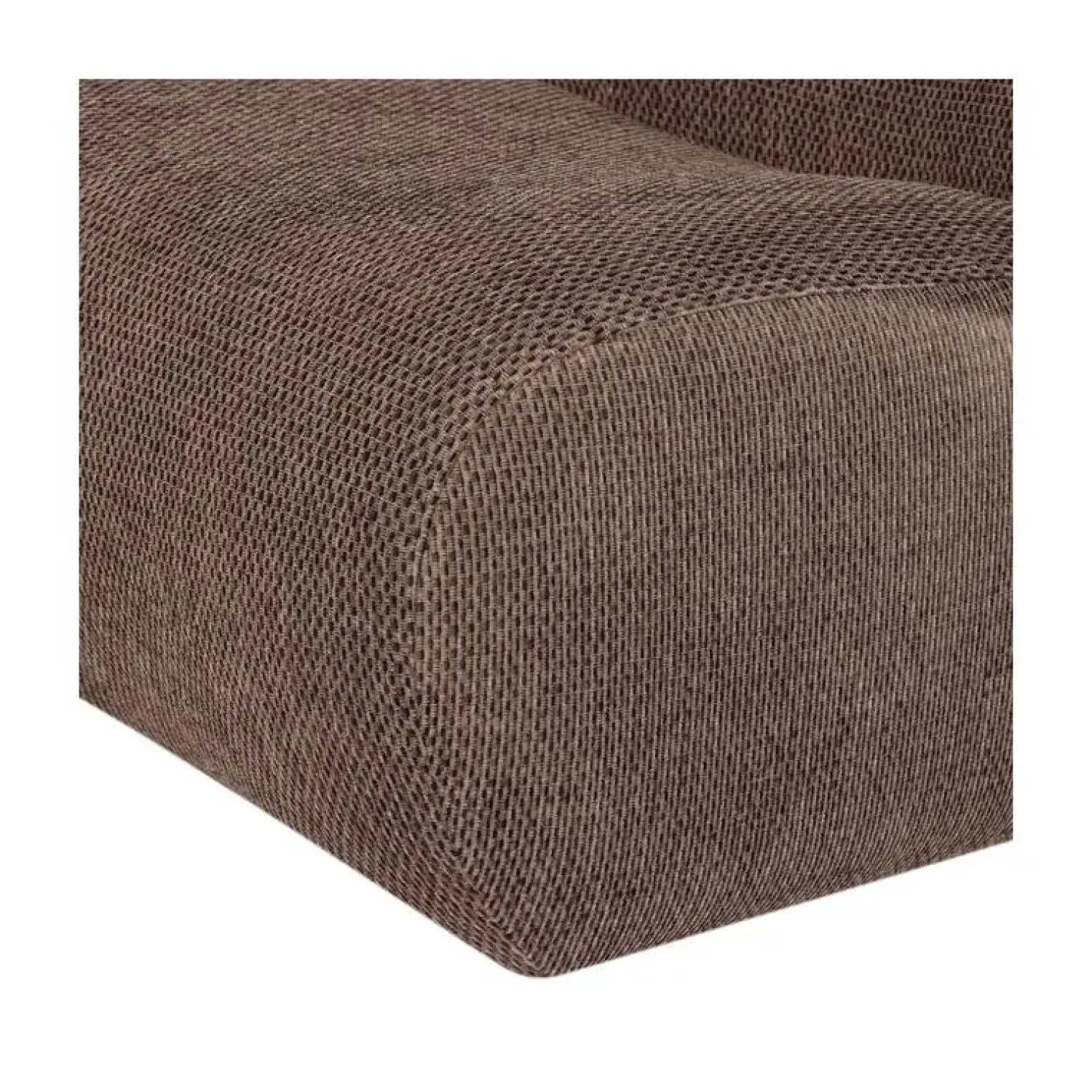 WOOOD Fauteuils|Nomu Fauteuil chenille Bruin