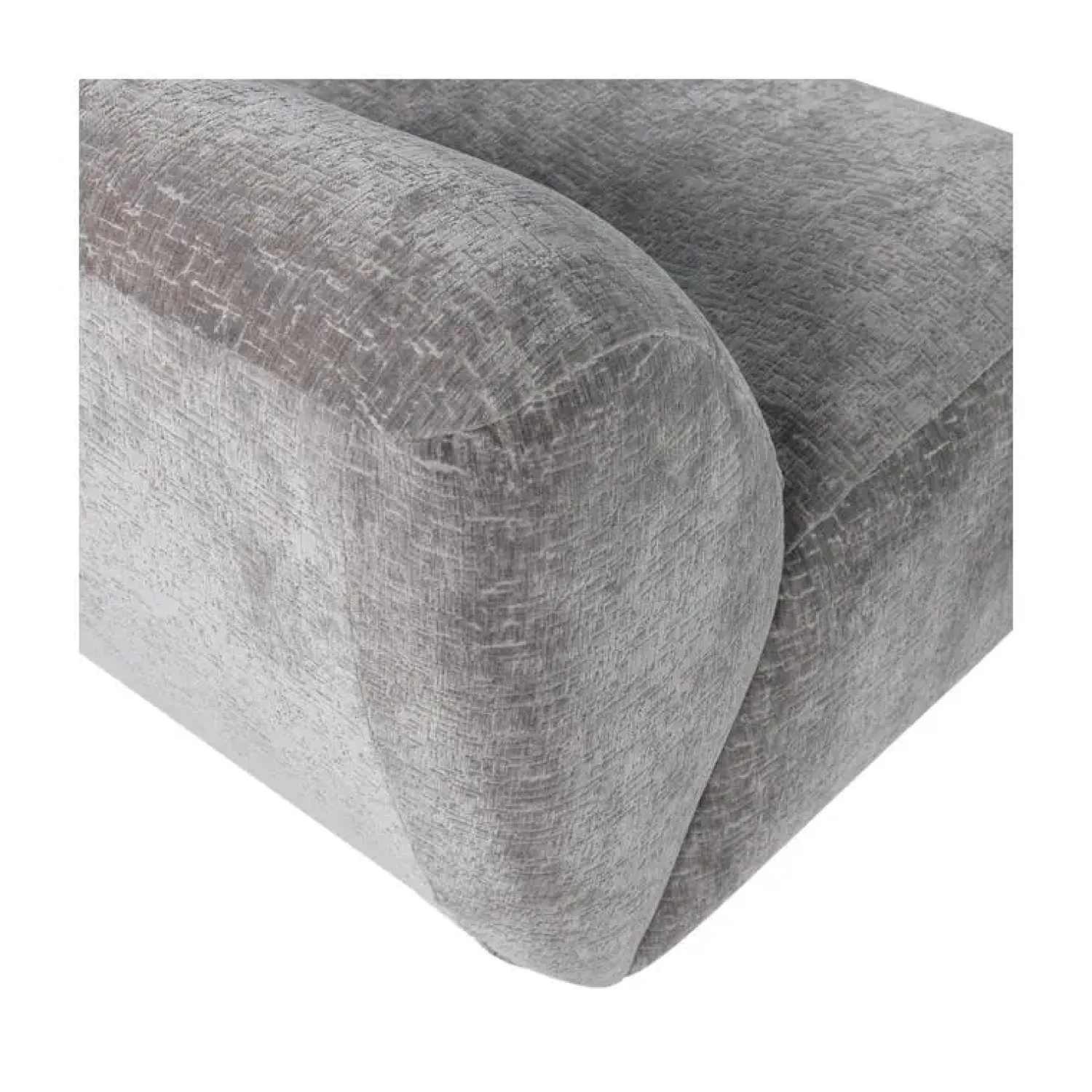 WOOOD Fauteuils|Nomu Fauteuil velvet Lichtblauw
