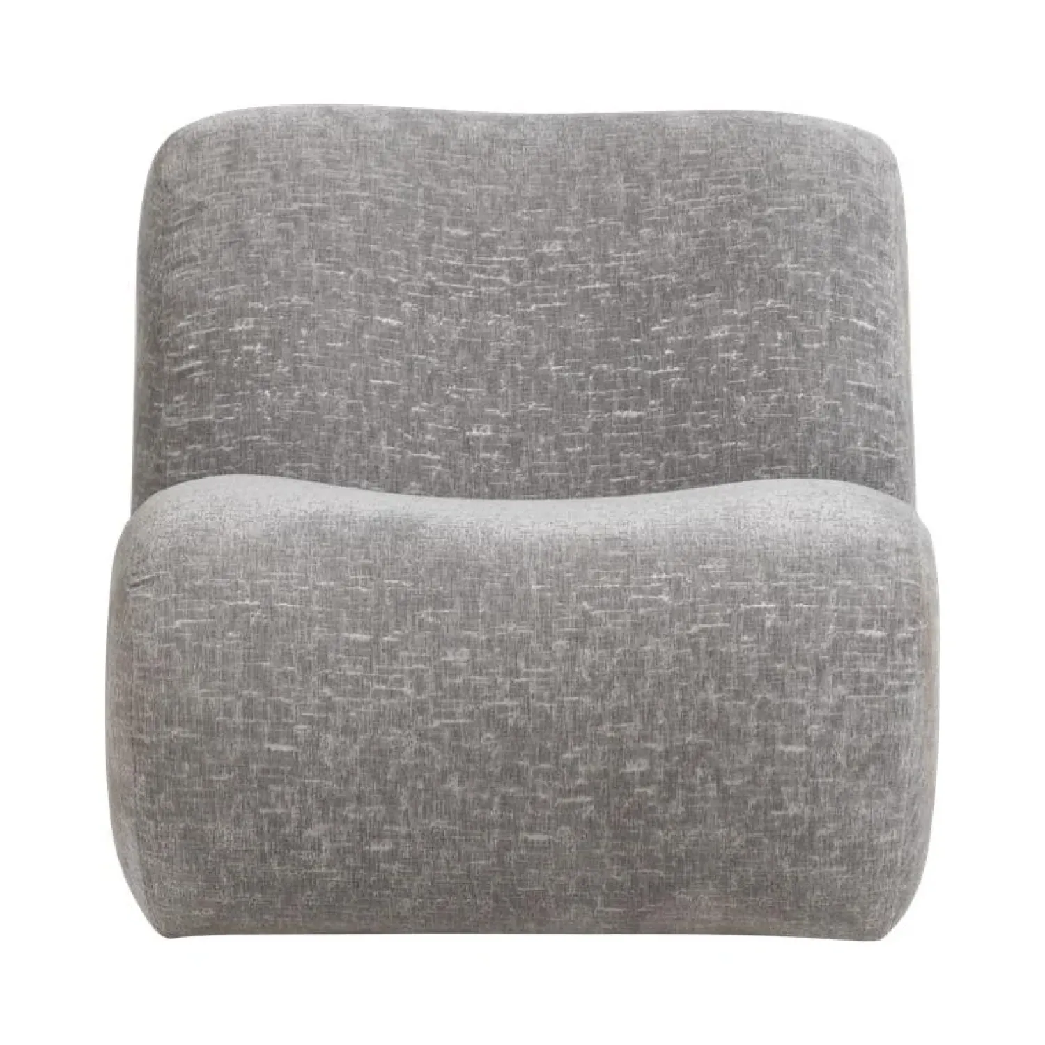 WOOOD Fauteuils|Nomu Fauteuil velvet Lichtblauw