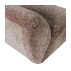 WOOOD Fauteuils|Nomu Fauteuil velvet Lichtbruin