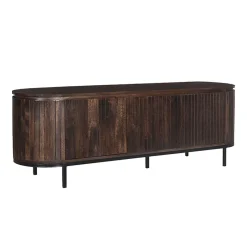Livingfurn Industriele Kasten|Tv Meubels|Noor tv-meubel 170cm walnoot