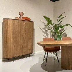 Livingfurn Wandkasten|Industriele Kasten|Noor wandkast 115 cm naturel