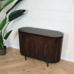 Livingfurn Wandkasten|Dressoirs|Noor wandkast 115cm walnoot