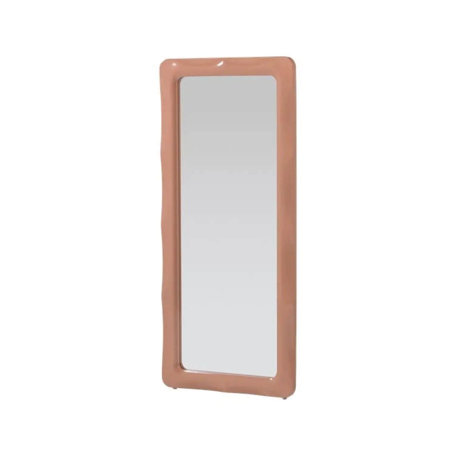 WOOOD Spiegels|Norea Passpiegel Hoogglans Oudroze 180cm