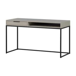 WOOOD Bureautafels|Nore Bureau Dennenhout Dust 130cm