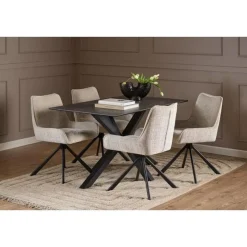 Nordhavn Eetkamerstoelen|Noretta Eetkamerstoel Beige