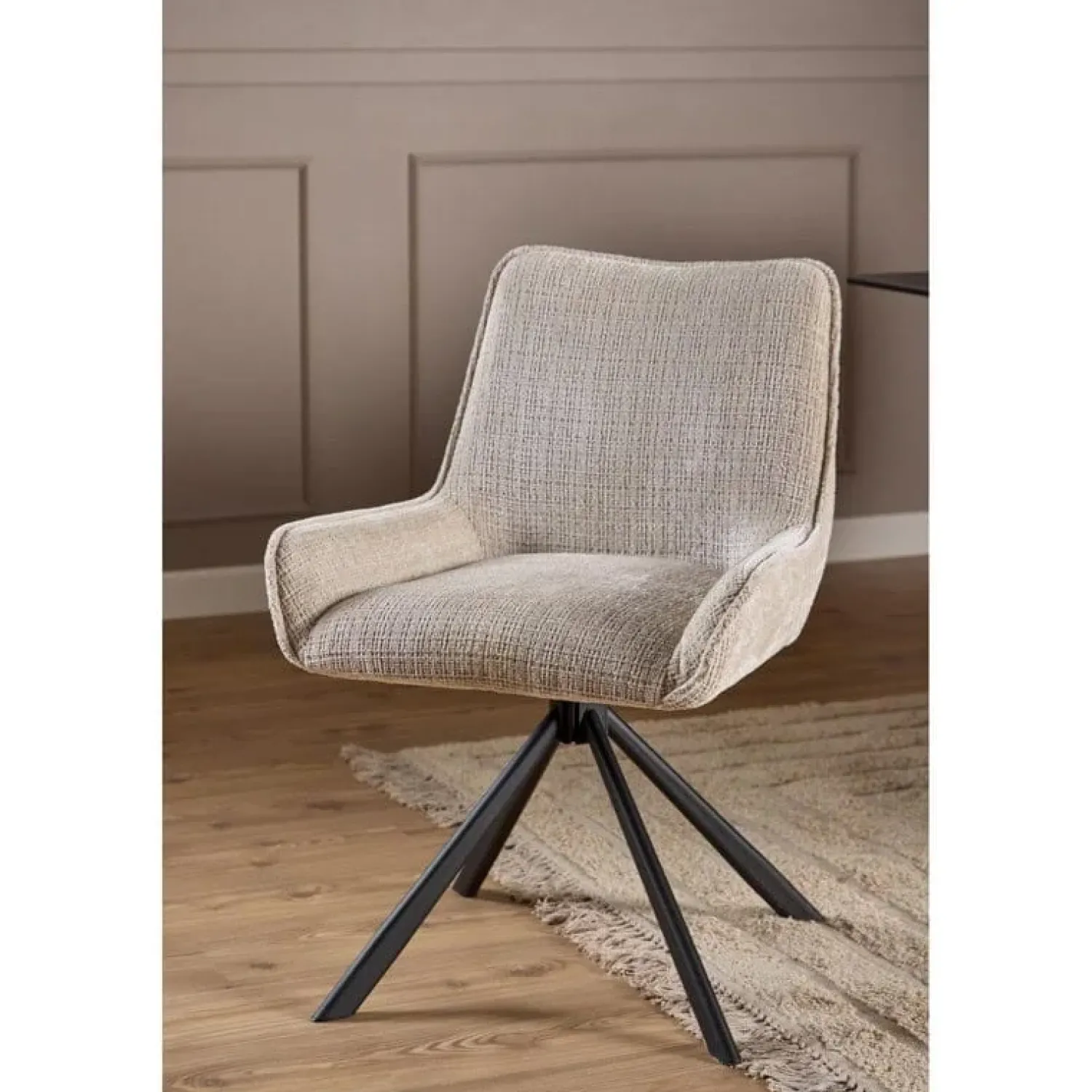 Nordhavn Eetkamerstoelen|Noretta Eetkamerstoel Beige