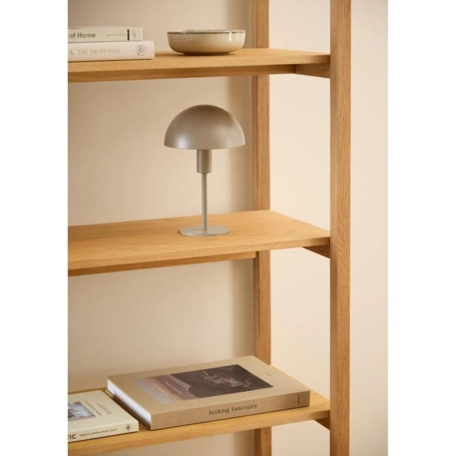Nordhavn Boekenkasten|Industriele Kasten|Norli Boekenkast Hoog Naturel 80cm