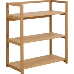 Nordhavn Boekenkasten|Industriele Kasten|Norli Boekenkast Laag Naturel 80cm