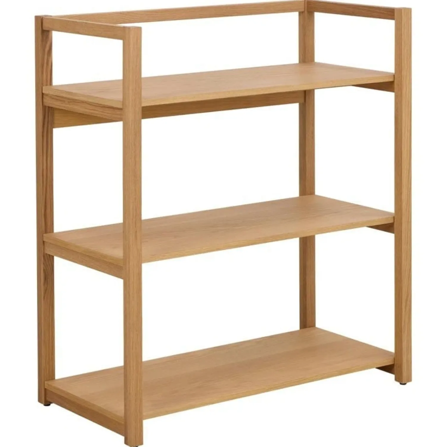 Nordhavn Boekenkasten|Industriele Kasten|Norli Boekenkast Laag Naturel 80cm