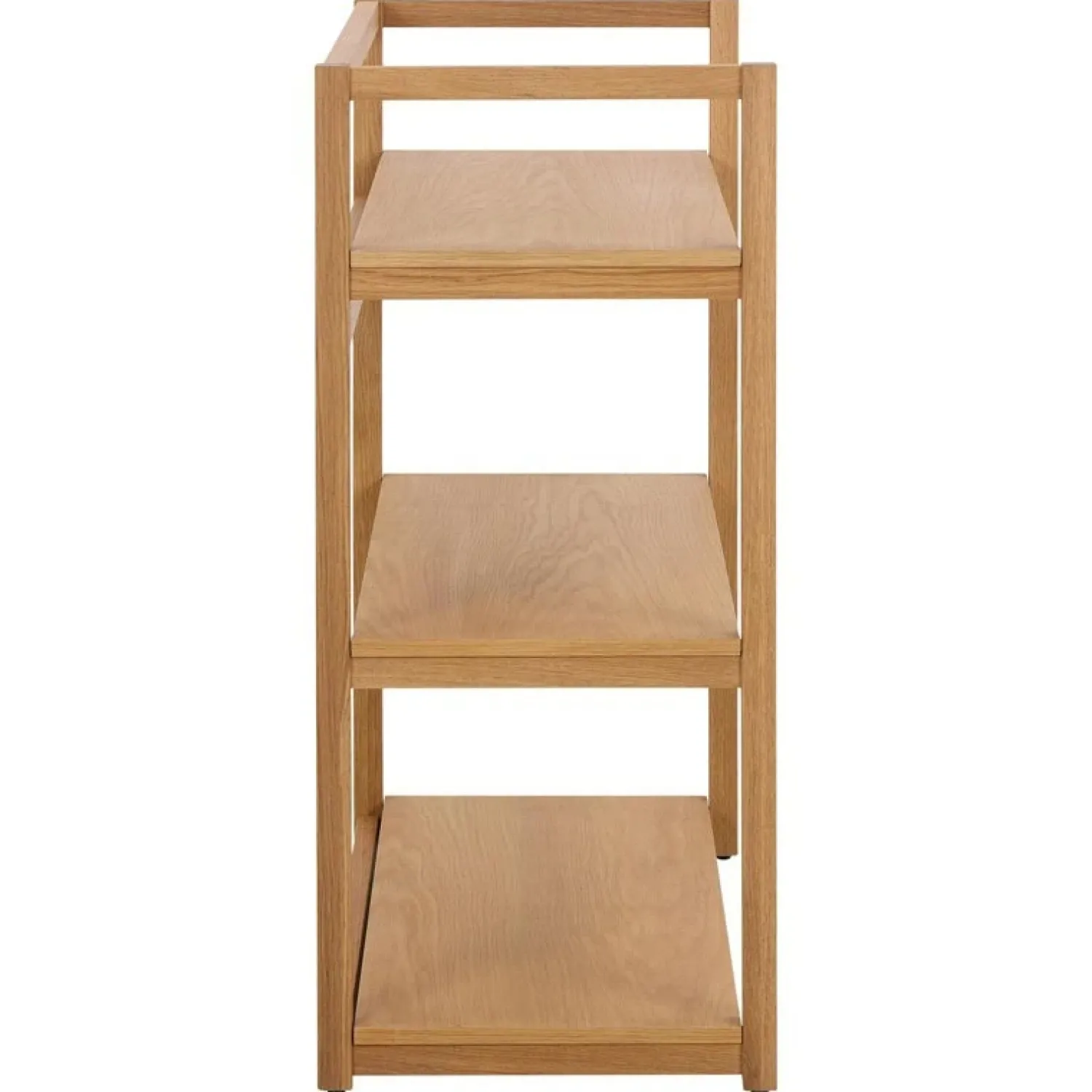 Nordhavn Boekenkasten|Industriele Kasten|Norli Boekenkast Laag Naturel 80cm