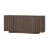 WOOOD Dressoirs|Industriele Kasten|Nova Dressoir Dennenhout Truffelbruin 200cm