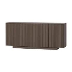 WOOOD Dressoirs|Industriele Kasten|Nova Dressoir Dennenhout Truffelbruin 200cm