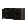 Livingfurn Dressoirs|Industriele Kasten|Novero Dressoir Espresso eiken 170cm