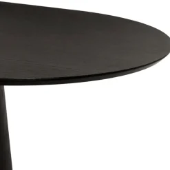 Livingfurn Eettafels|Novero Eettafel Espresso eiken ovaal 200cm