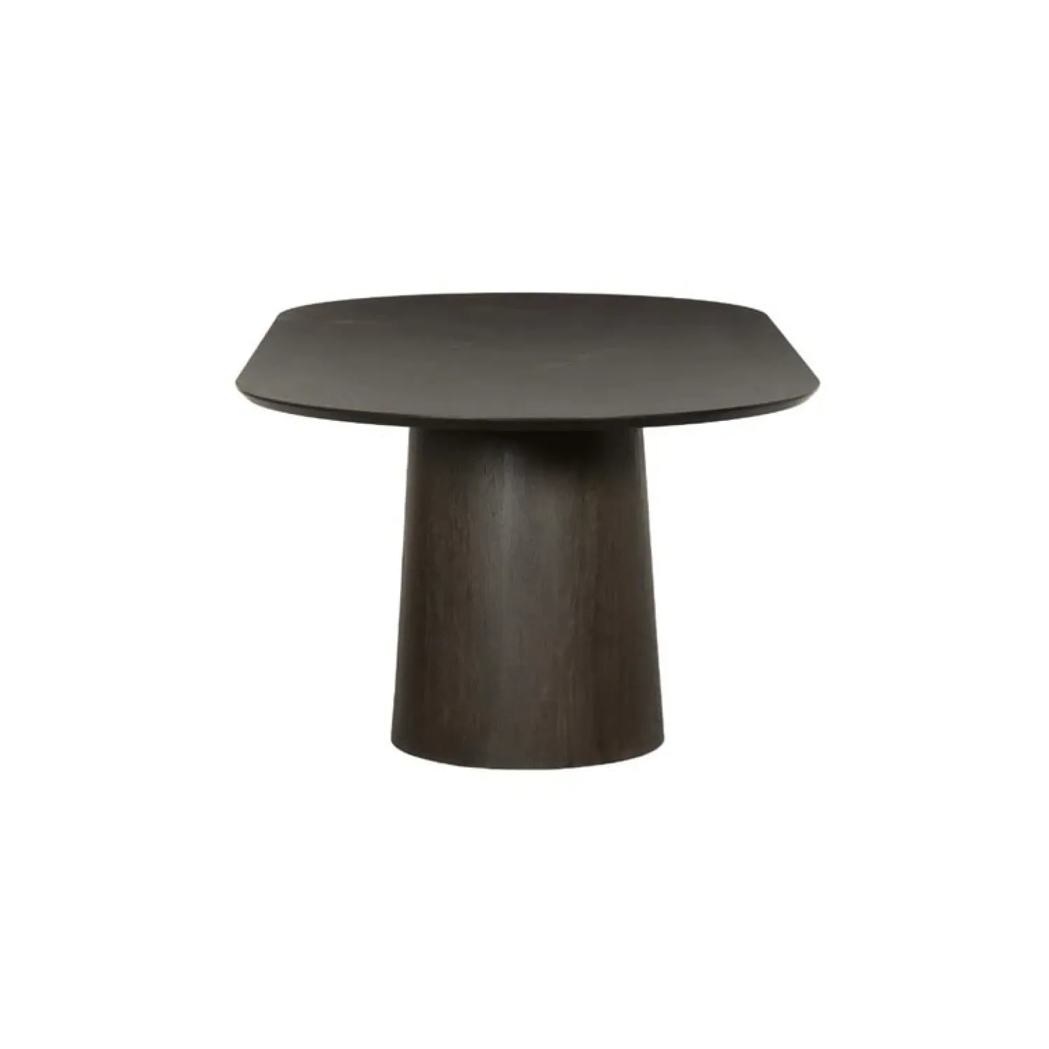 Livingfurn Eettafels|Novero Eettafel Espresso eiken ovaal 280cm