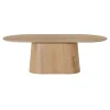 Livingfurn Eettafels|Novero Eettafel naturel eiken ovaal 230cm