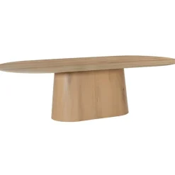 Livingfurn Eettafels|Novero Eettafel naturel eiken ovaal 280cm