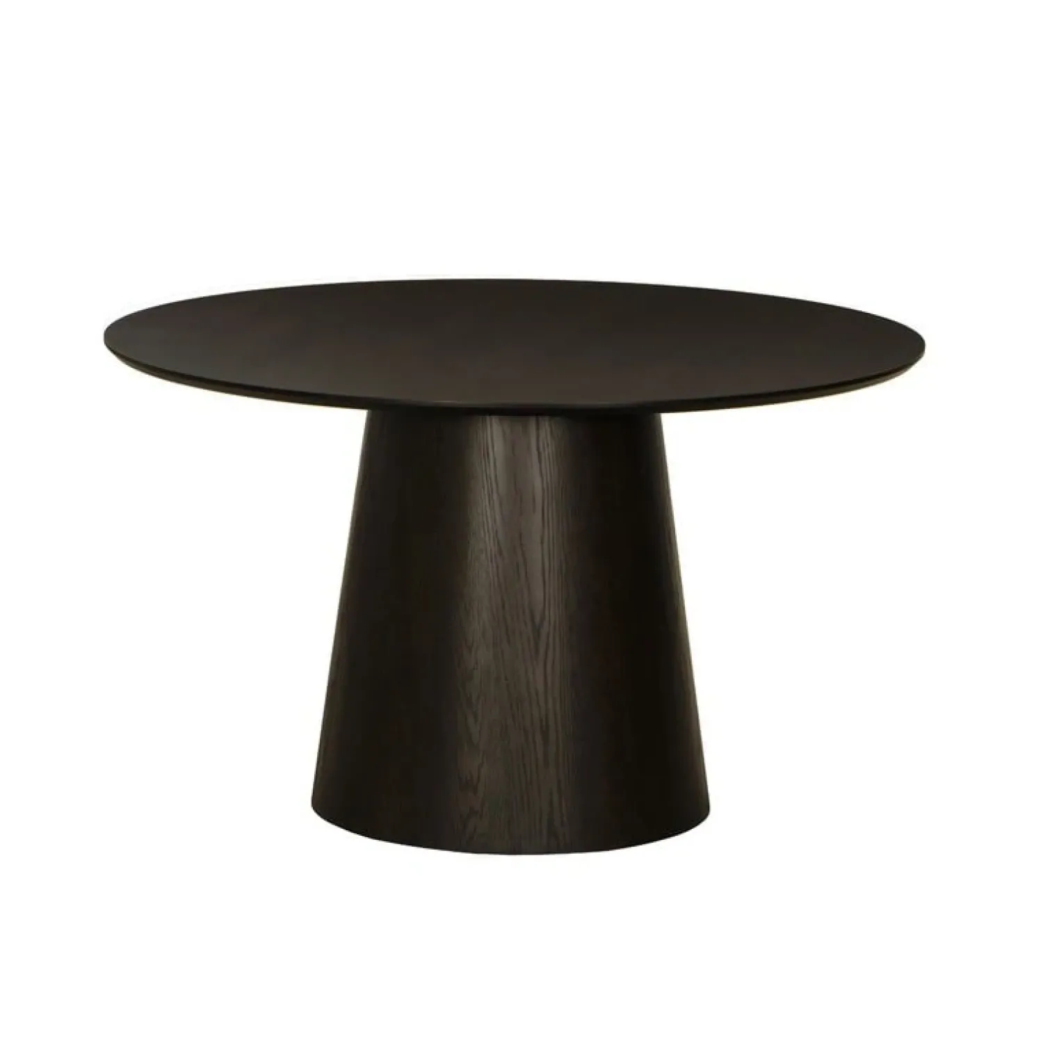 Livingfurn Eettafels|Novero Eettafel rond Espresso eiken 130cm