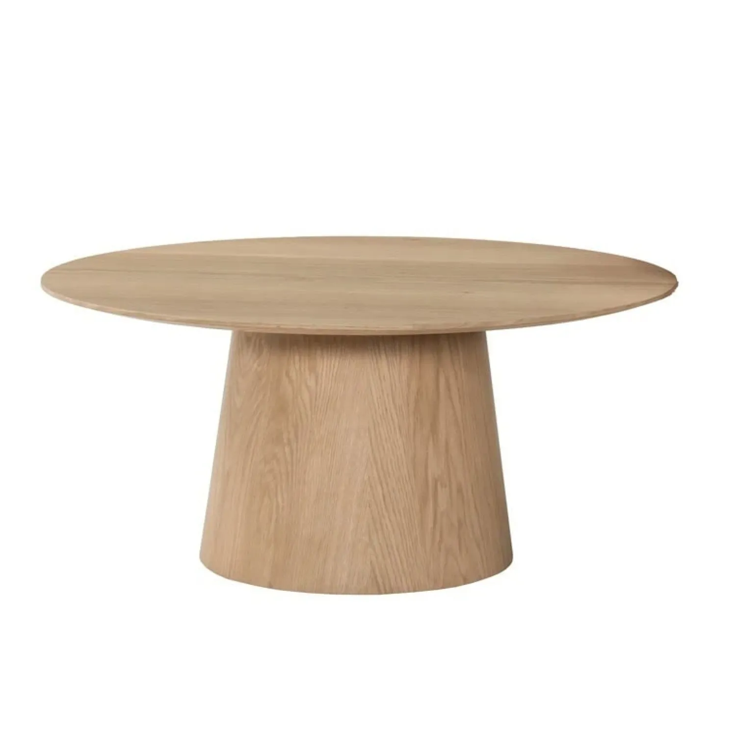 Livingfurn Salontafels|Novero Salontafel naturel eiken 80cm rond
