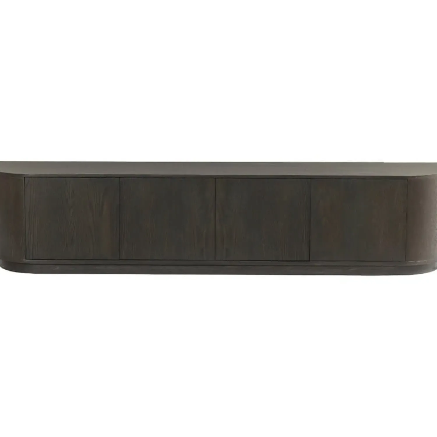 Livingfurn Industriele Kasten|Tv Meubels|Novero Tv meubel Espresso eiken 220cm
