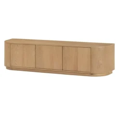 Livingfurn Industriele Kasten|Tv Meubels|Novero Tv meubel naturel eiken 180cm