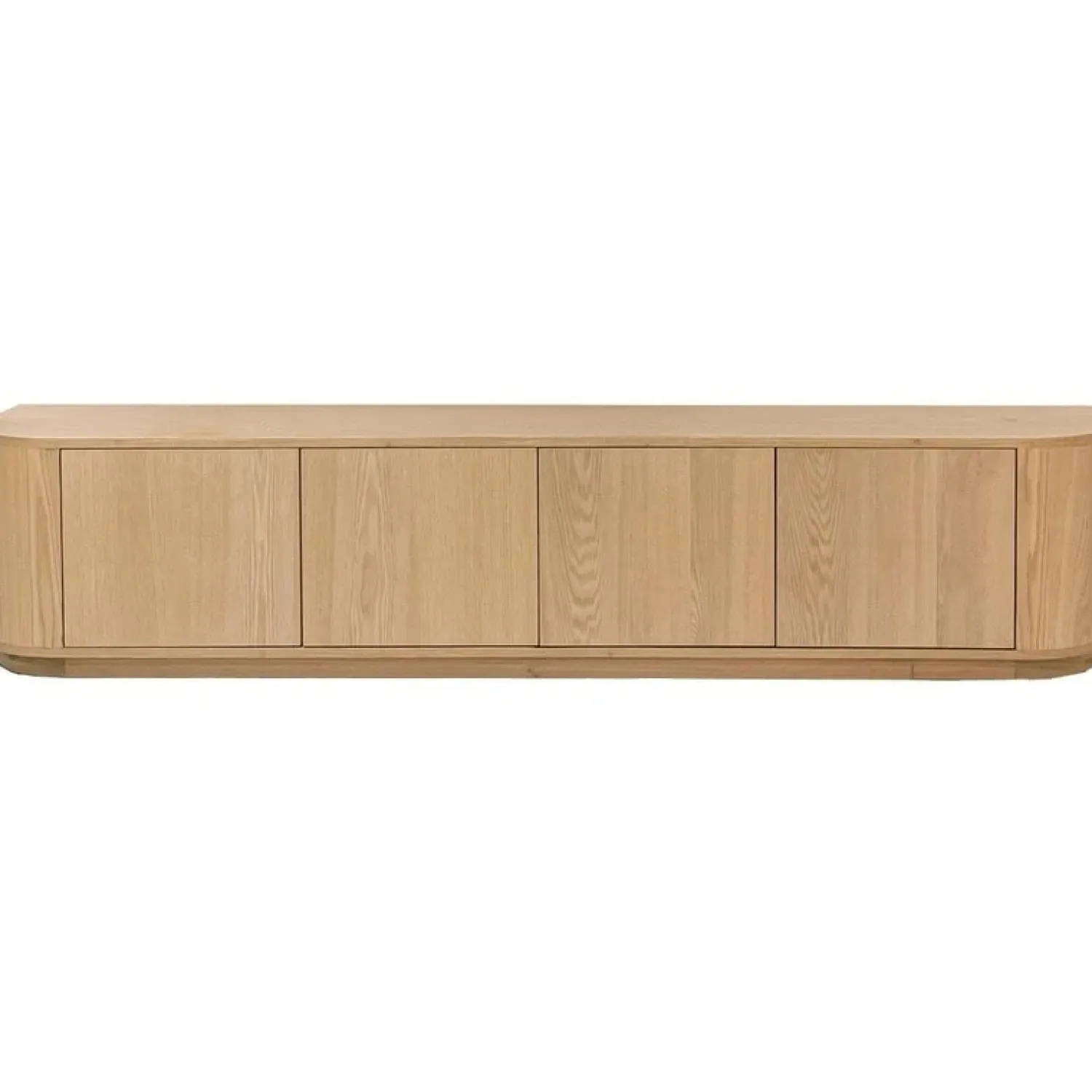 Livingfurn Industriele Kasten|Tv Meubels|Novero Tv meubel naturel eiken 220cm