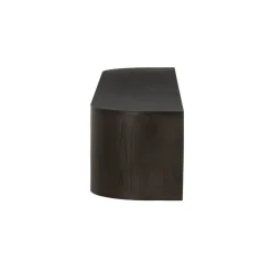 Livingfurn Industriele Kasten|Tv Meubels|Novero Zwevend Tv meubel Espresso eiken 180cm