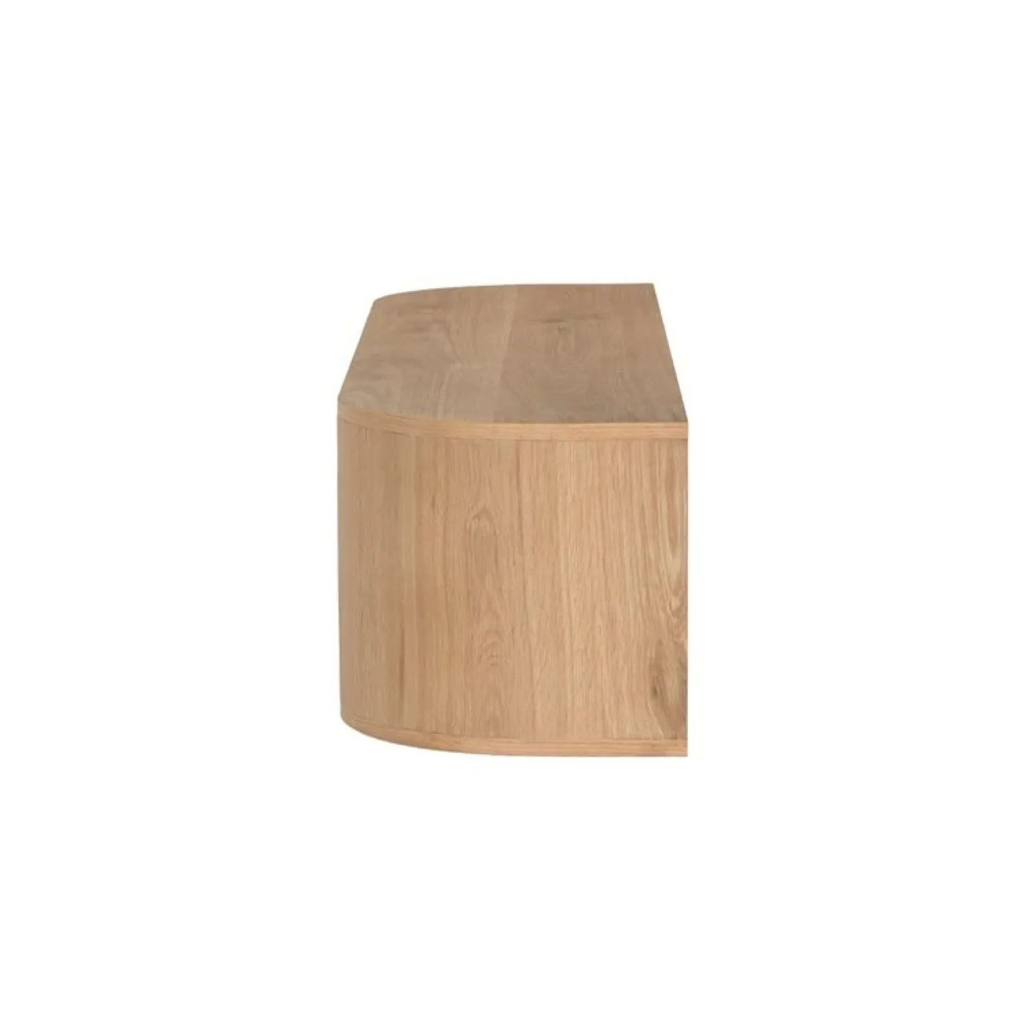 Livingfurn Industriele Kasten|Tv Meubels|Novero Zwevend Tv meubel naturel eiken 140cm