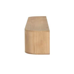 Livingfurn Industriele Kasten|Tv Meubels|Novero Zwevend Tv meubel naturel eiken 220cm